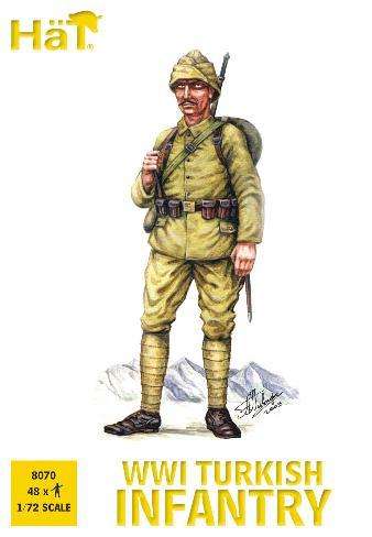 HaT 1/72 WWI Turkish /Ottoman Empire Infantry 48PCS