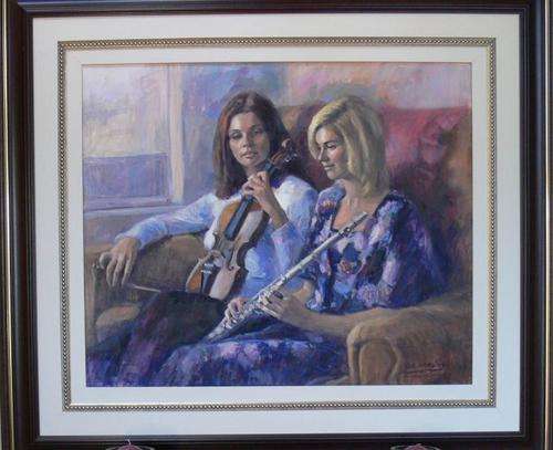 Rob Wareing: The Two Musicians