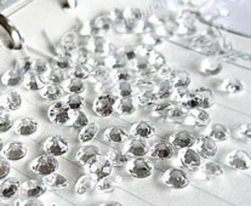 1000 1/3 4.5mm Clear Crystal Confetti (In Stock)