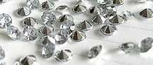1 000 1/3 Carat (4.5mm) Crystal Confetti