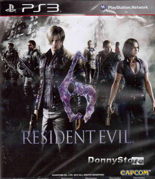 Resident Evil 6 & 5 PS3