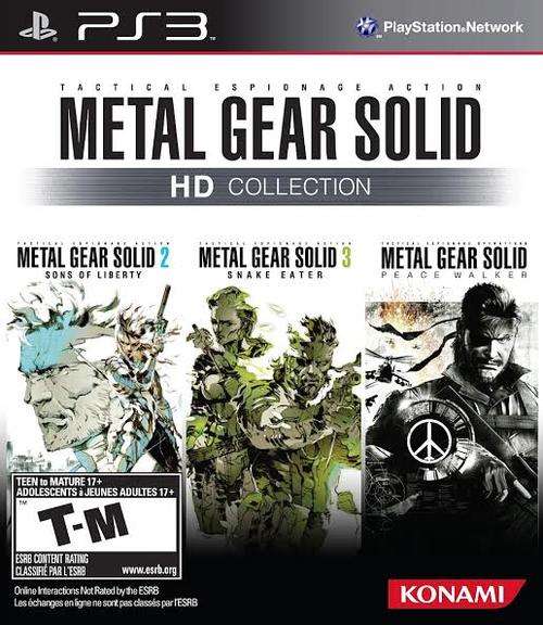 Metal Gear Solid Hd Collection PS3