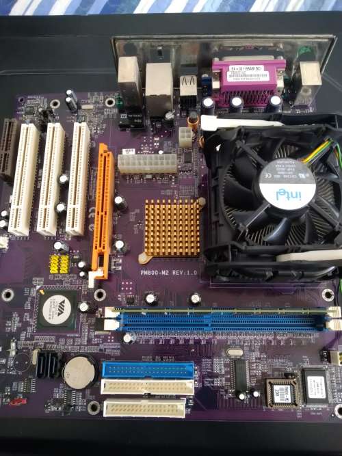 Motherboard+1GB Ram+ CPU