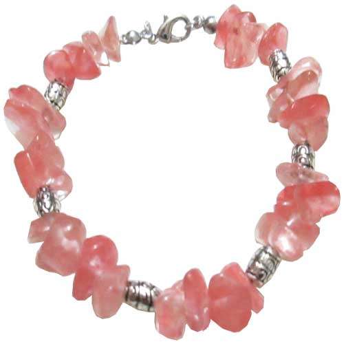 DIY AMETHYST Gemstone Chip Bead Bracelet Set