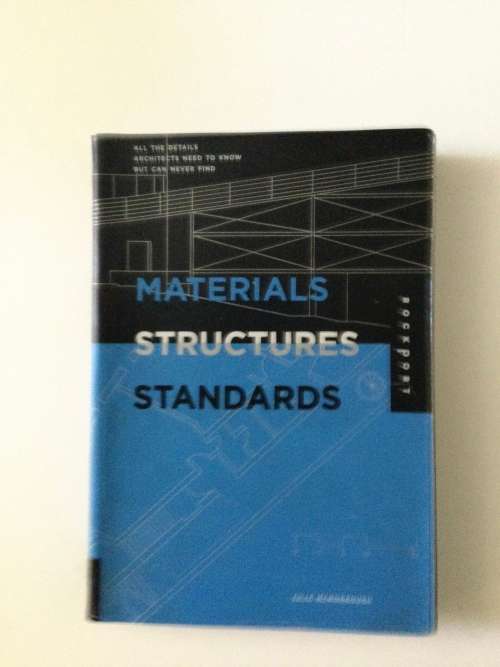 Materials Structures Standards, Julia Mcmorrough, 2006