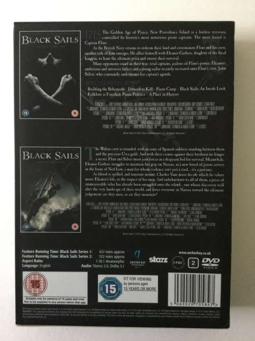 Black Sails, Series 1 and 2