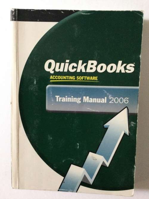 QuickBooks Accounting Software Training Manual 2006