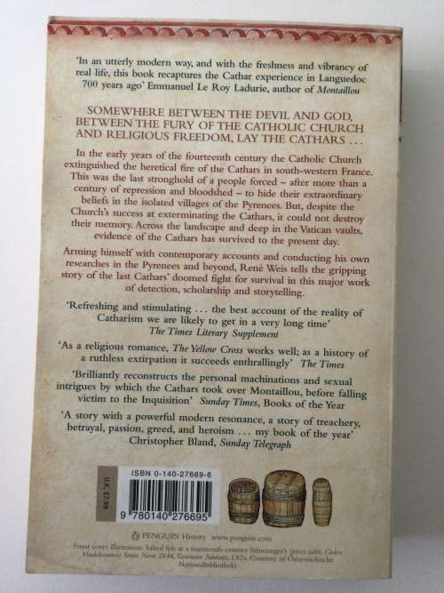 The Yellow Cross, The Story Of The Last Cathars, Rene Weis, 2001