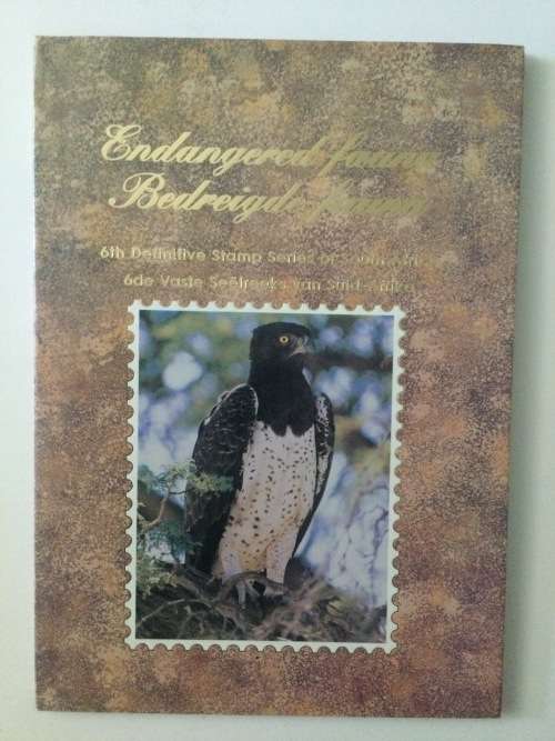 6th Definitive Stamp Series of South Africa Album (without stamps, but with mounts)