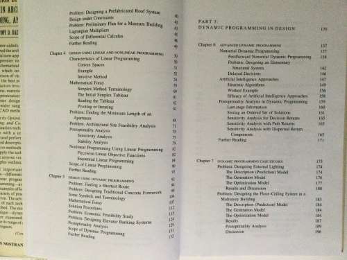 Design By Optimization In Architecture, Building, And Construction, AD Radford and JS Gero, 1988