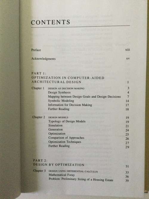 Design By Optimization In Architecture, Building, And Construction, AD Radford and JS Gero, 1988