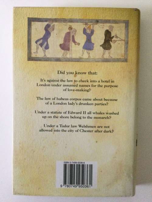 The Strange Laws Of Old England, Nigel Cawthorne, 2004