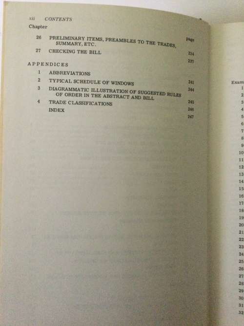 Elements of Quantity Surveying, Sixth Edition Metric, AJ Willis and CJ Willis, 1969