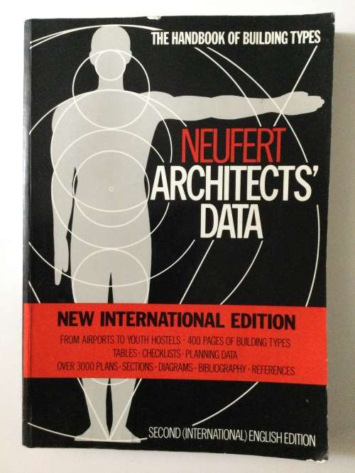 Neufert Architect`s Data, Second International English Edition, 1990
