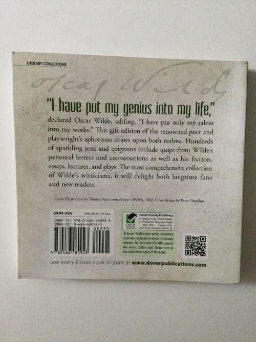 The Wit And Wisdom Of Oscar Wilde, Ed Bob and Odette Blaisdell, 2012
