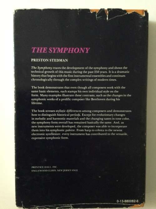 The Symphony, Preston Stedman, 1979