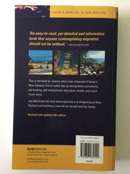 Living and Working in New Zealand, Joy Muirhead, 6th Edition, 2004