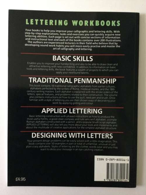 Designing With Letters, Bruce Robertson, 1989