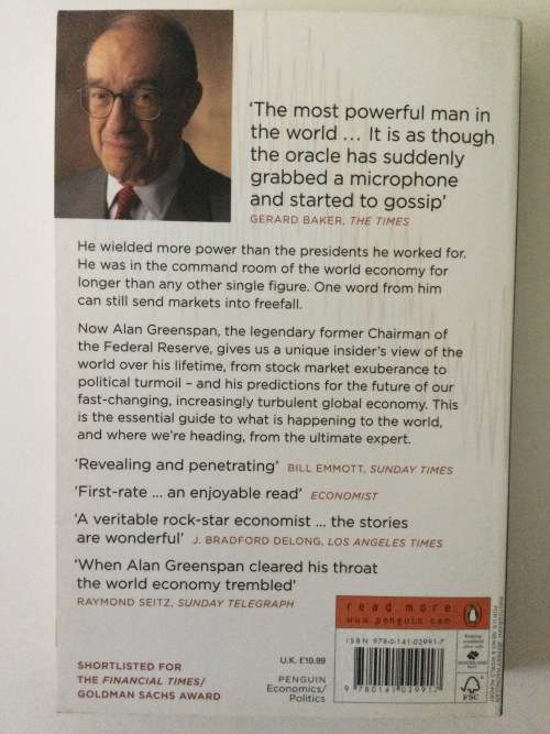 The Age Of Turbulence, Alan Greenspan, 2008
