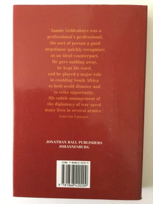 A General`s Story, from an era of war and peace, Jannie Geldenhuys, 1995, first edition
