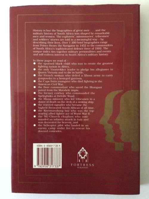 South African Military, Who`s Who, 1452-1992, Ian Uys, 1992, first edition