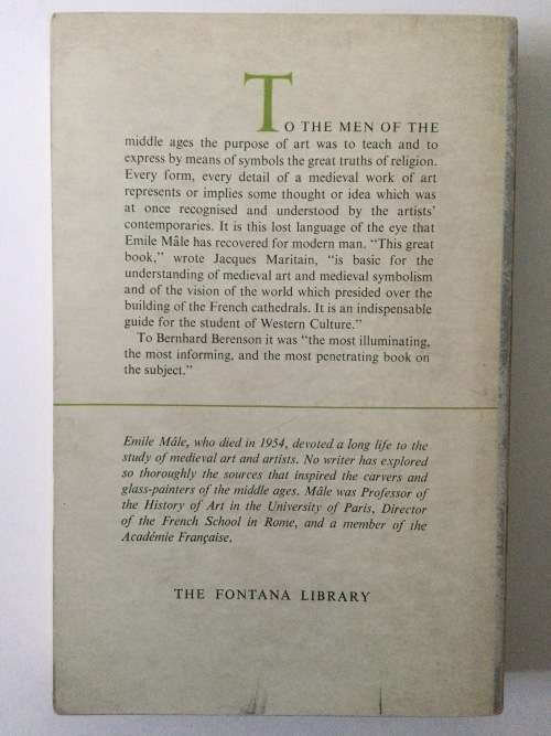 The Gothic Image, Emile Male, 1961