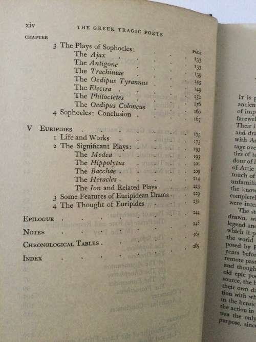 The Greek Tragic Poets, DW Lucas, 1959, revised/second edition