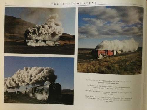The Sunset of Steam, Dennis Moore, 1990, first edition