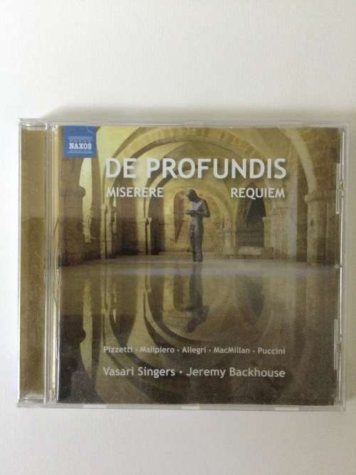 De Profundis, Miserere and Requiem, Vasari Singers