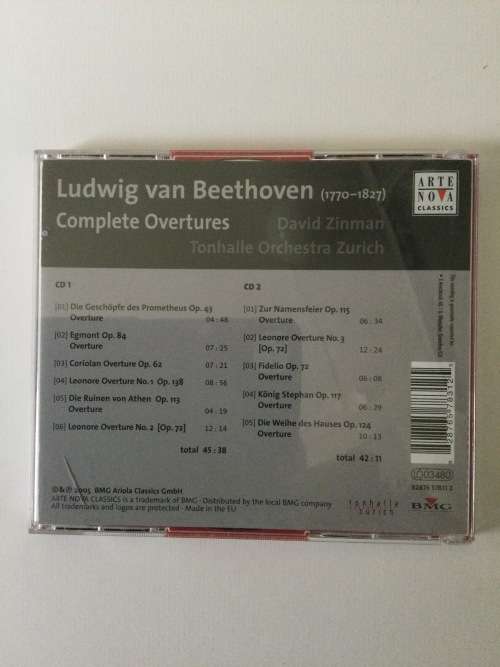 Complete Overtures, Ludwig van Beethoven