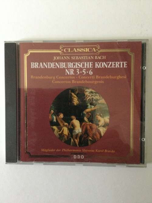 Brandenburgische Konzerte NR 3,5,6, JS Bach