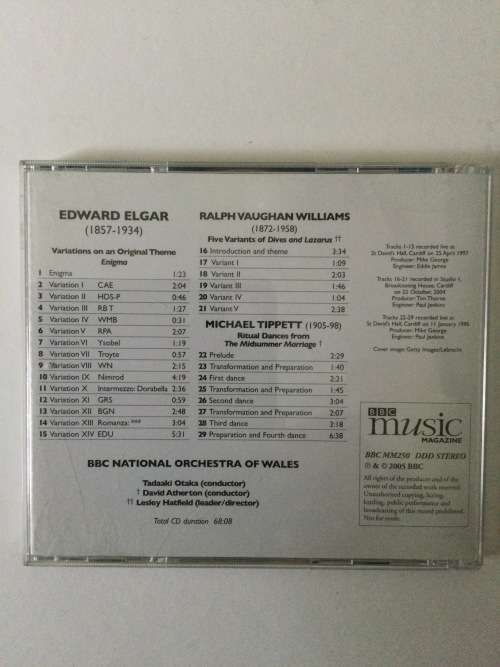 Enigma Variations, Elgar