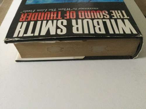 The Sound of Thunder, Wilbur Smith, 1966, first edition