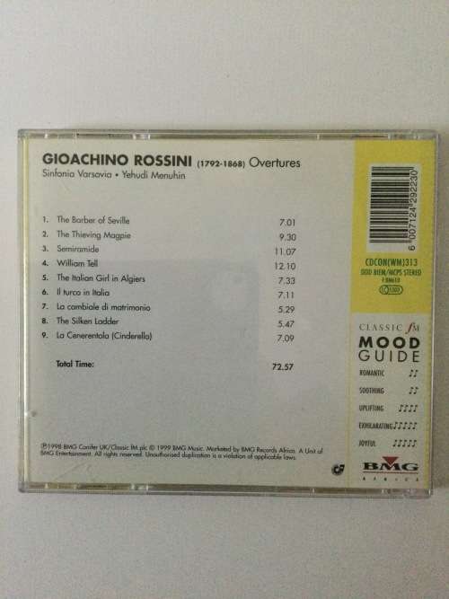 Rossini: Overtures
