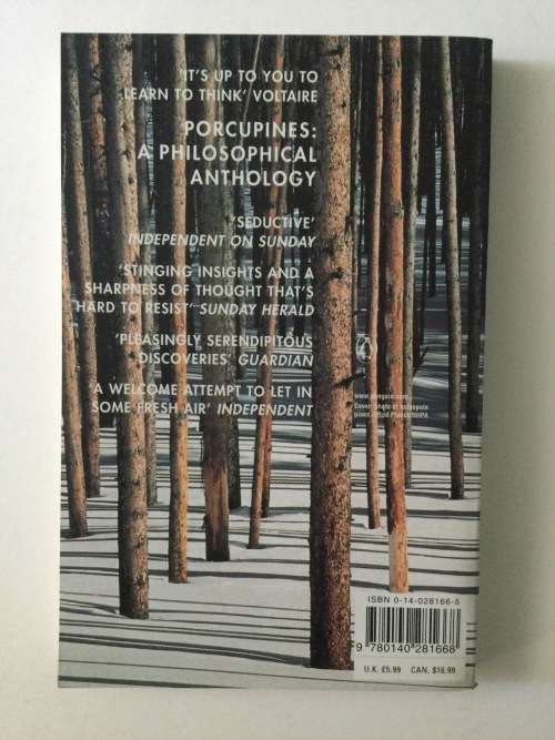 Porcupines, a philosophical anthology, Graham Higgin, 1999