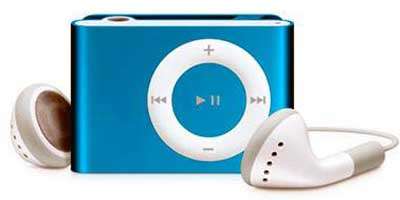 MP3 Player (Shuffle style) with Mini Clip Metal Case