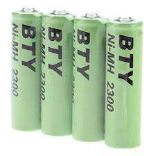 AA Rechargeable Batteries x 4