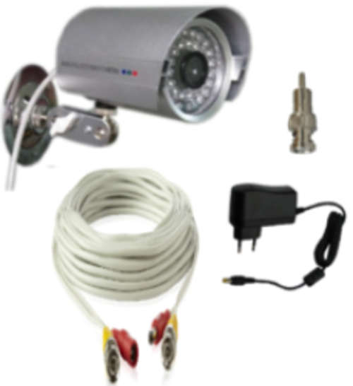 DIY CAMERA KIT WITH 20m CABLE - PLUGS DIRECTLY INTO A TV
