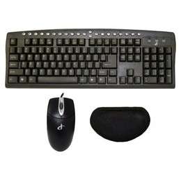 Wireless Desktop Keyboard and Mouse Bundle
