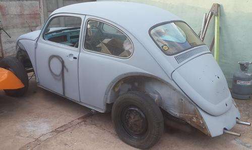 1976 VW Beetle Unfinished Project With Beach Buggy Shell