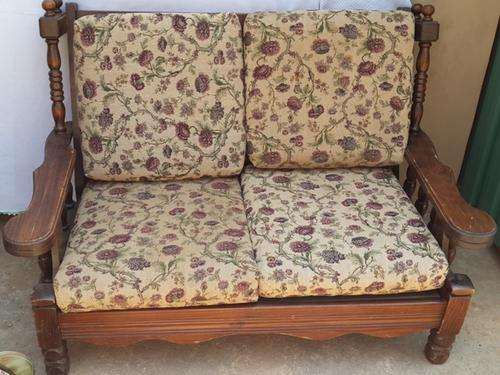 Solid Wood 2 Seater Couch