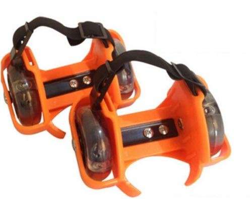 Flashing Roller Skates - Orange