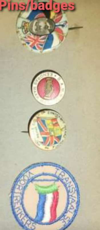 Historical Afrikaaner memorabilia.