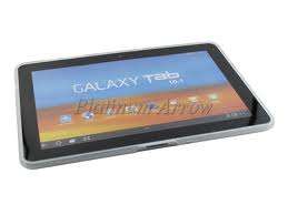 Soft gel cover for Samsung Galaxy Tab 10.1, white.