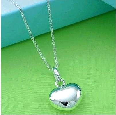 sale!2013 New lady/Womens silver Charm Necklace + Gift box 925