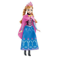 Disney Frozen Sparkle Anna Fashion Doll 12.75"