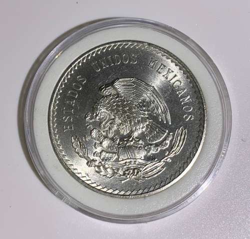 1948 Cinco Pesos 30 Gramos-ley .900 Estados Unidos Mexicanos