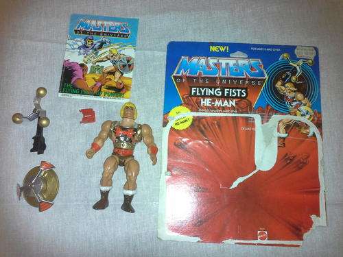 Flying fists Heman from Heman and the masters of the universe