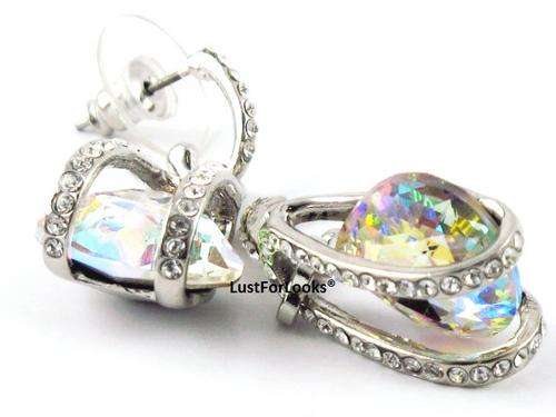 ***Made By Swarovski Elements ** Most Beautiful Earings *** Wedding Or Party? Choose it * See it