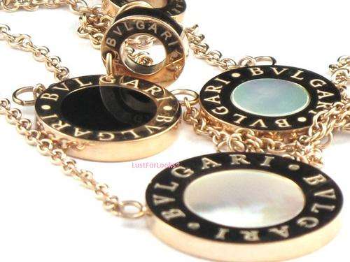 ***R999*** 14k gold plated [ Bvlgari Necklace ] Perfect gift [ Wedding? Party? ] LustForLooks